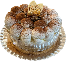 Tiramisu cake (10 slices)