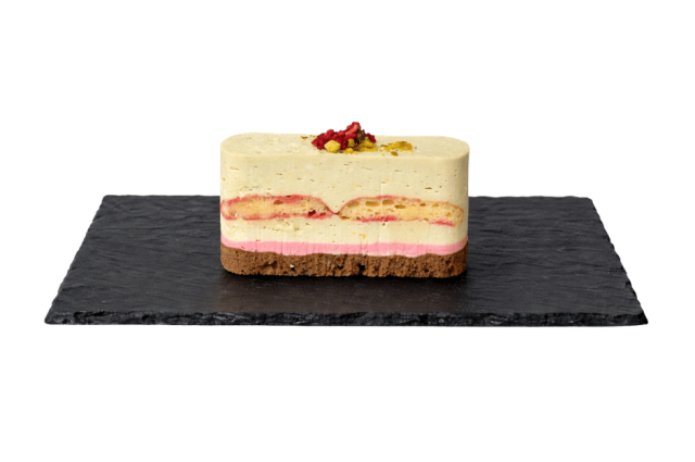 Málnás-pisztáciás tiramisu