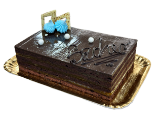 Choco marmalade cake 10 slices