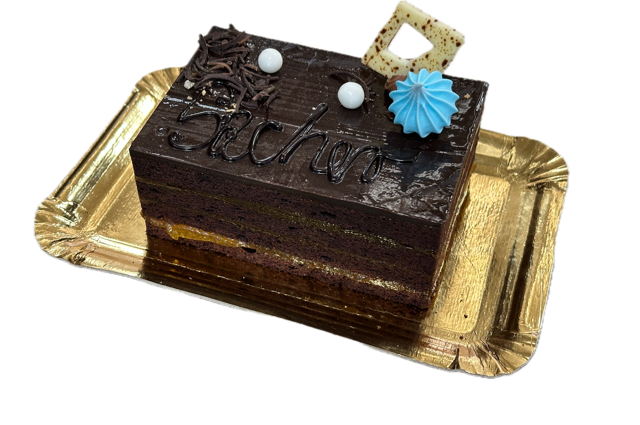 Choco marmalade cake 5 slices